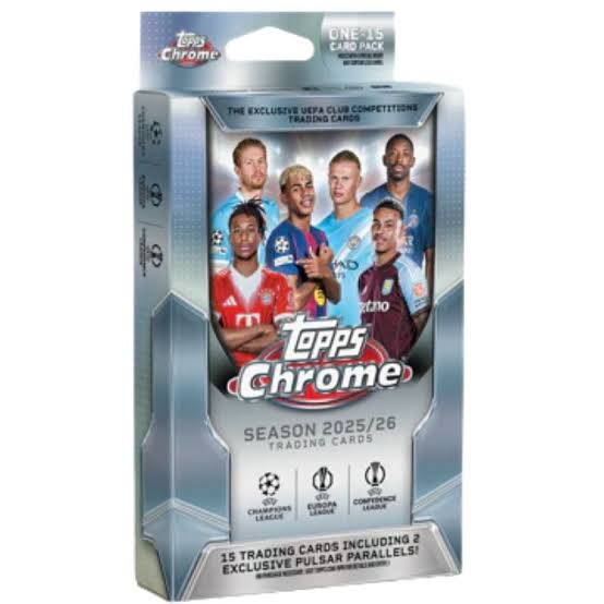 Topps Chrome UCC Hangerbox 25/26